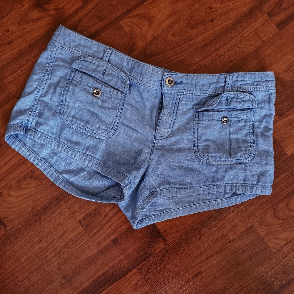 3/$25 Aerie soft blue shorts